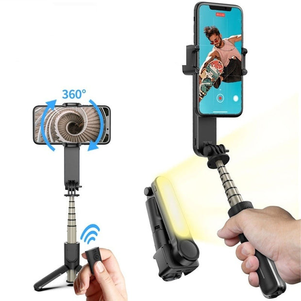 Wireless Bluetooth Stabilizer Selfie Stick