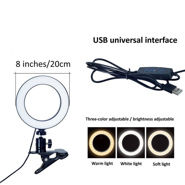 Live Streaming Studio Ring Light