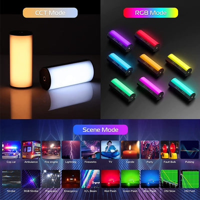 Photography Mini RGB Tube Light