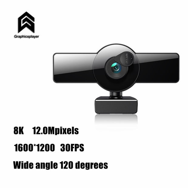 1080P HD Wide Angle Broadcast Webcam