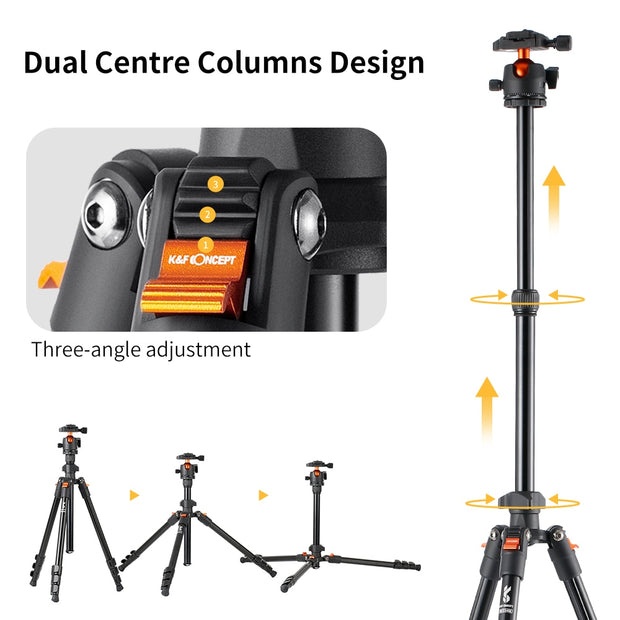 DSLR Tripod with 360 Degree Panorama Ball Head