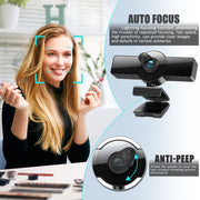 1080P HD Wide Angle Broadcast Webcam