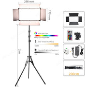 RGB Video Recording Photography Panel Lamp