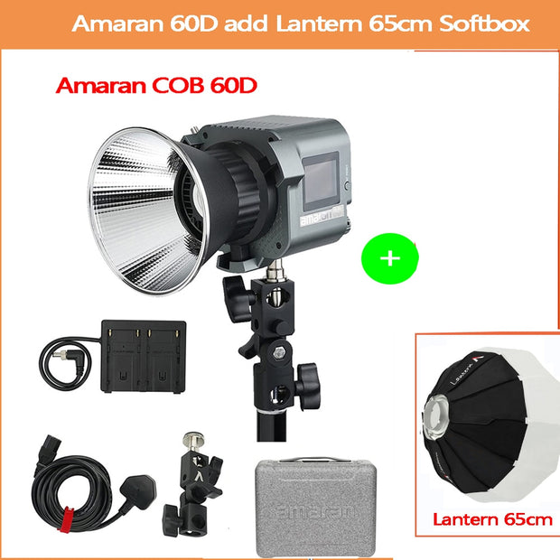 Cob 60X 60D LED Studio Video Light