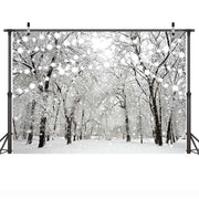 Natural Pine Forest Photo Backdrop