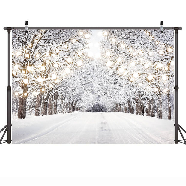 Natural Pine Forest Photo Backdrop