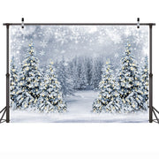 Natural Pine Forest Photo Backdrop