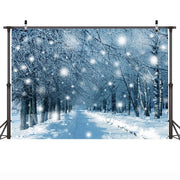 Natural Pine Forest Photo Backdrop