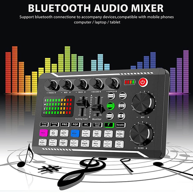 Streaming Microphone Kit with Audio Mixer