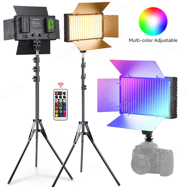 RGB Video Recording Photography Panel Lamp