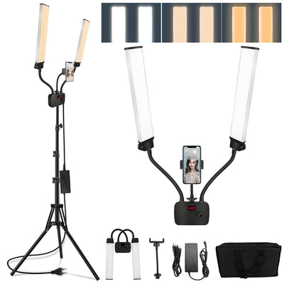 Double Arms LED Long Strips Fill Light