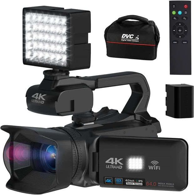 18X Zoom 4K Professional Digital Camera